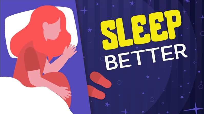 How to SLEEP better! Wake up FRESH!